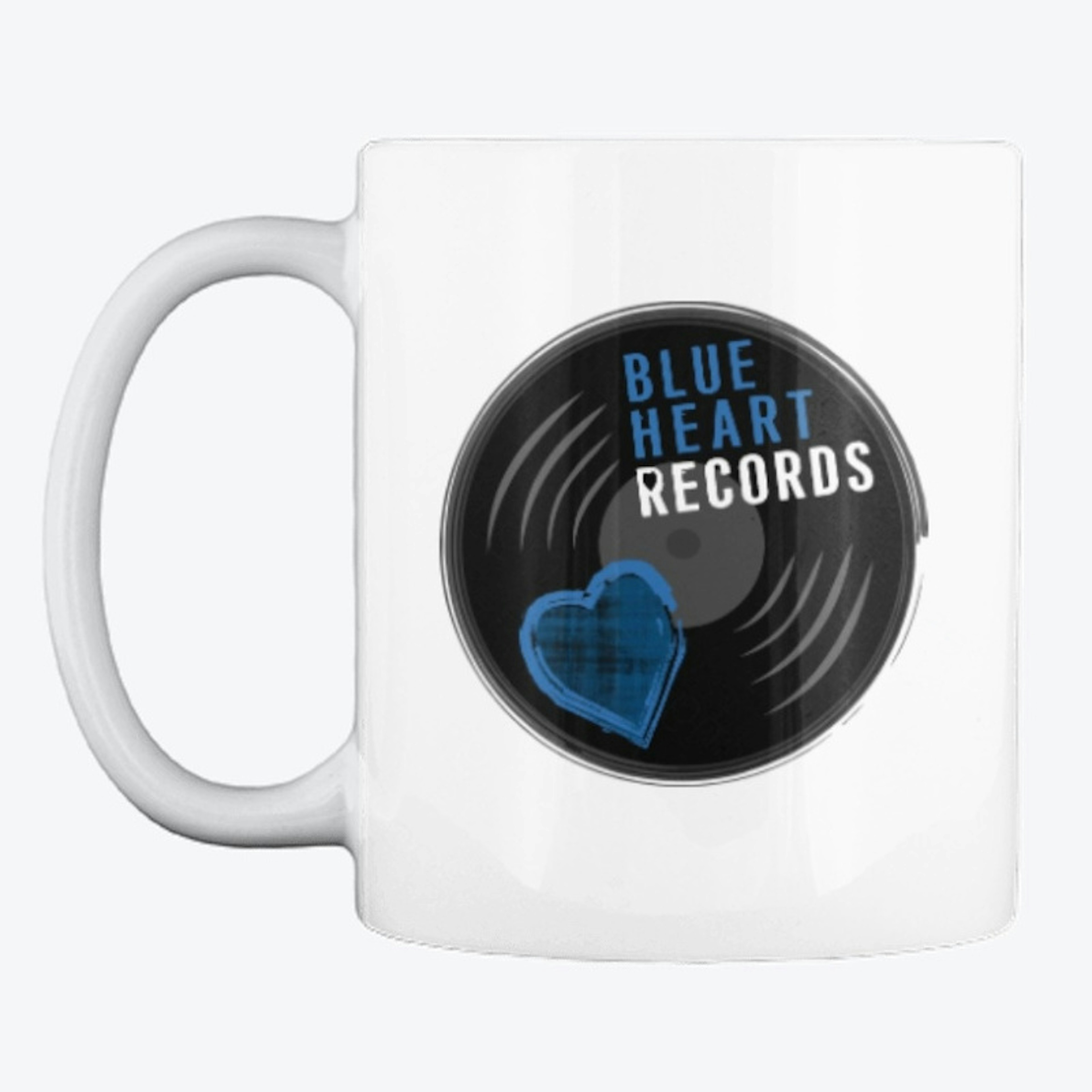 Blue Heart Records Mug