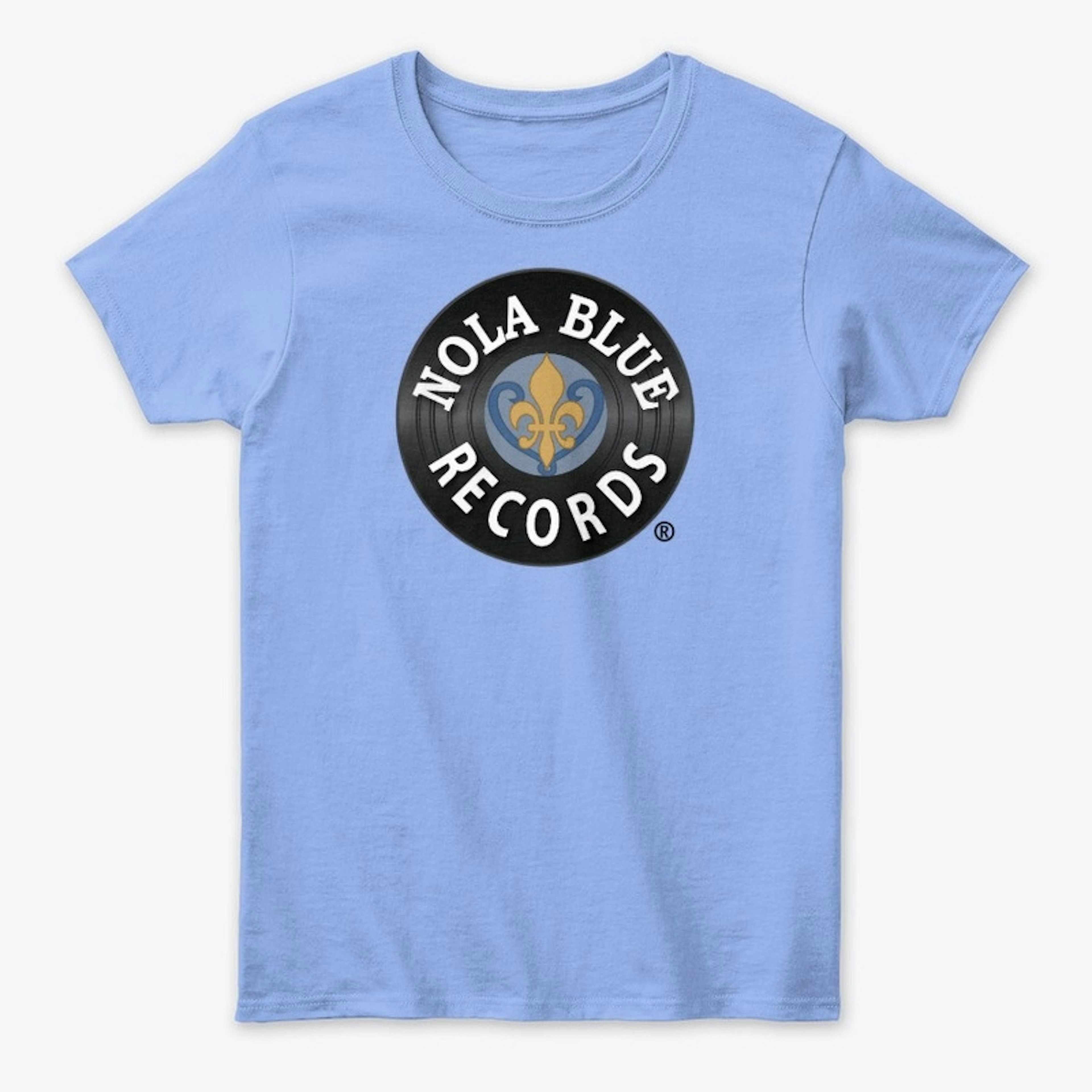 Women's Nola Blue Records T-Shirt
