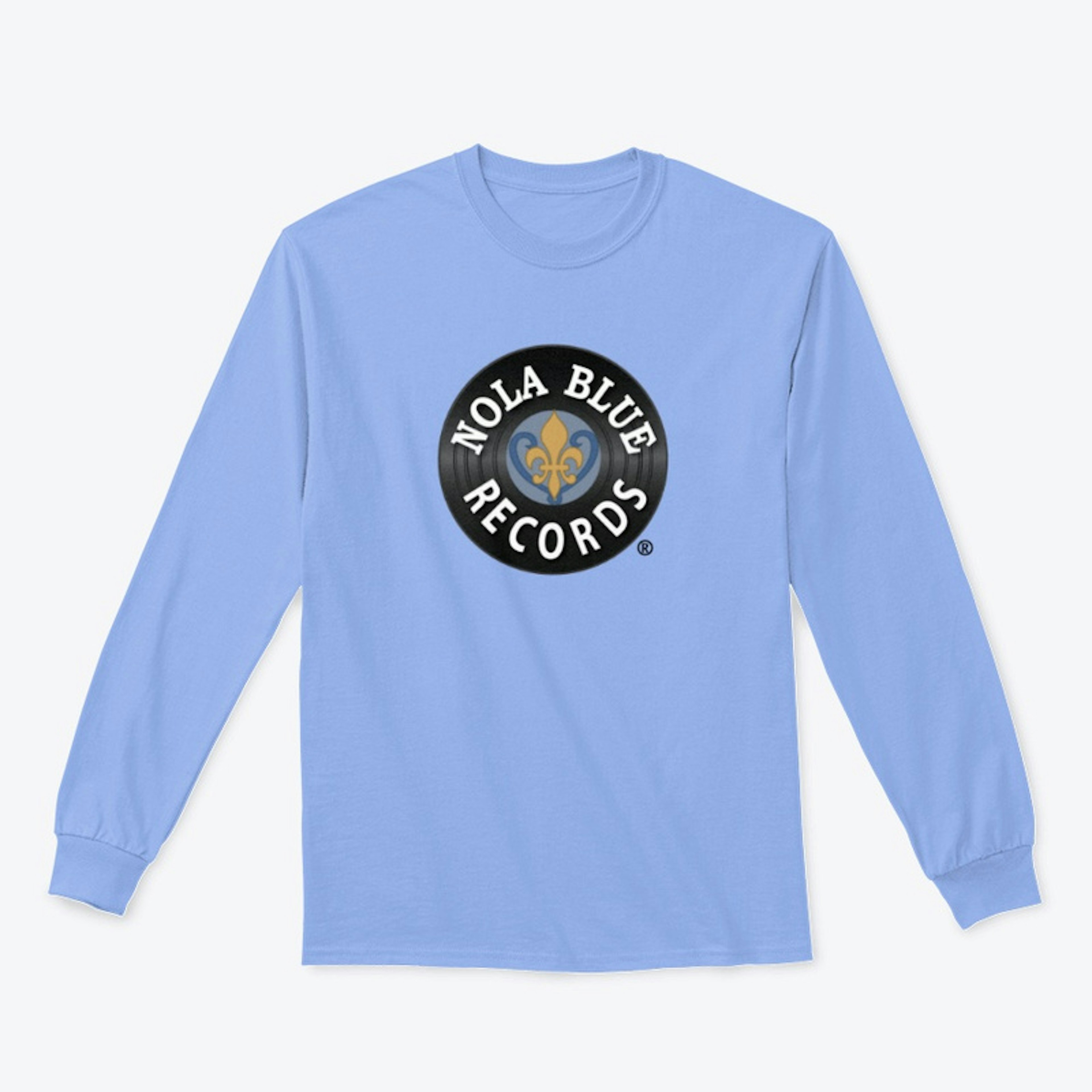 Nola Blue Records Long Sleeve T-Shirt