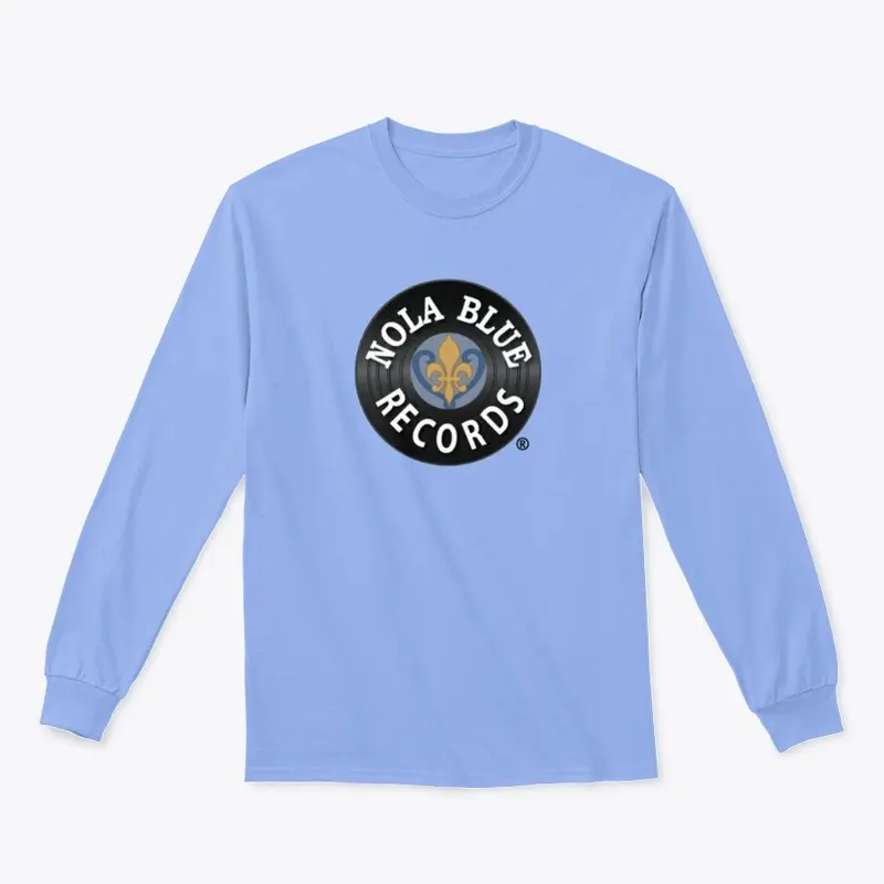 Nola Blue Records Long Sleeve T-Shirt